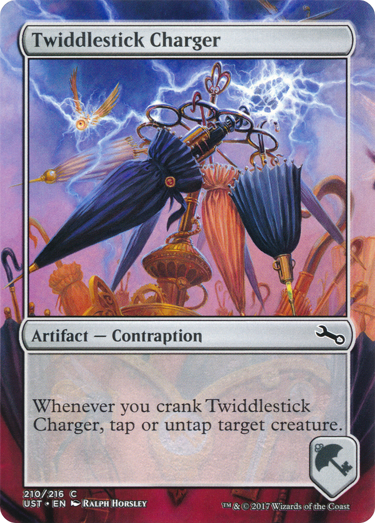 Twiddlestick Charger (UST-210) - Unstable (Borderless) Foil | Grognard Games