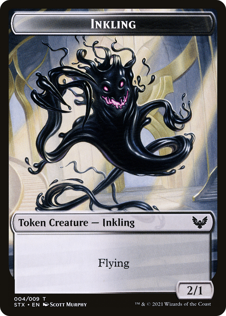 Inkling Token [Strixhaven: School of Mages Tokens] | Grognard Games