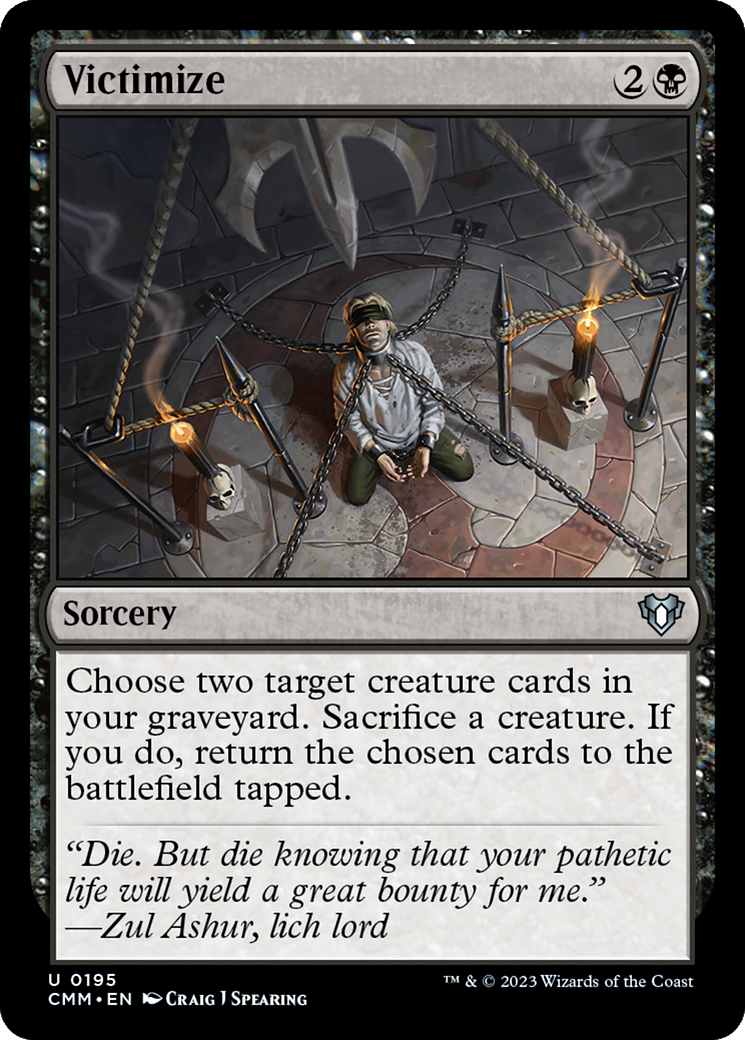Victimize [Commander Masters] | Grognard Games