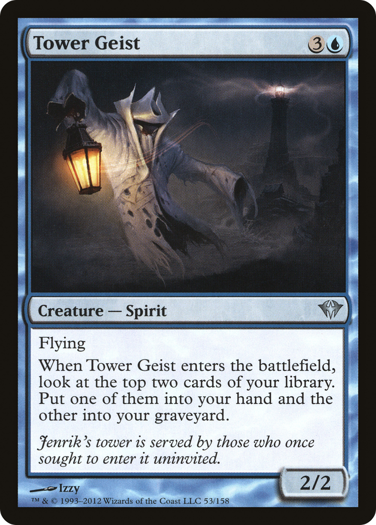 Tower Geist (DKA-053) - Dark Ascension Foil | Grognard Games