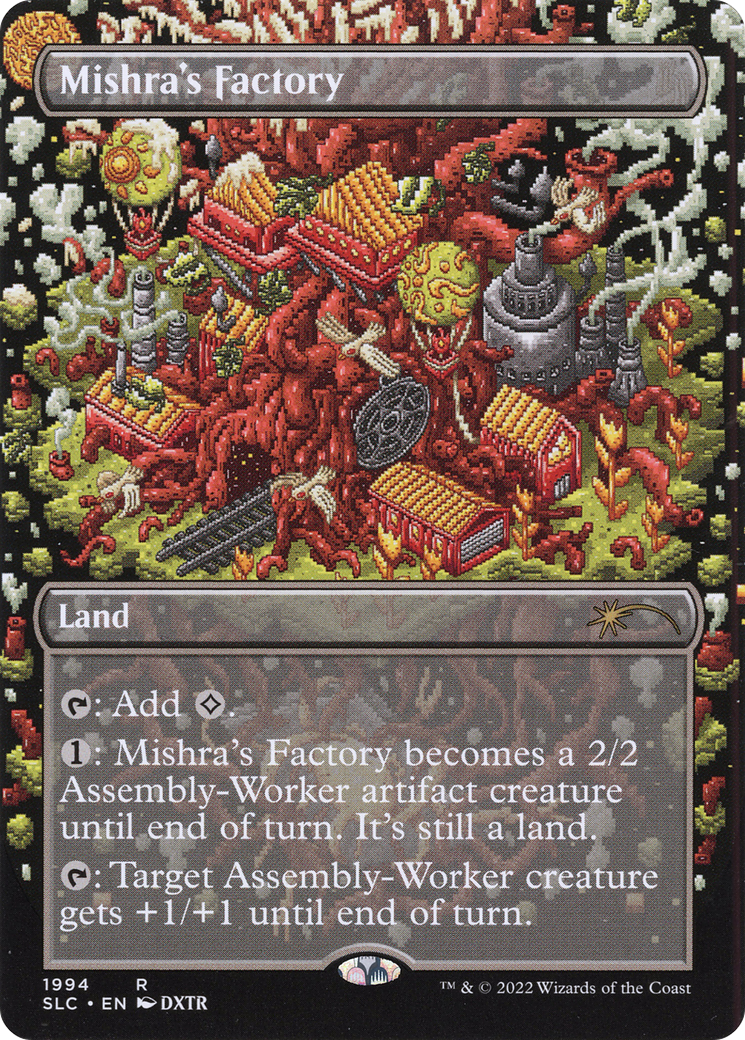 Mishra's Factory (Borderless) [Secret Lair 30th Anniversary Countdown Kit] | Grognard Games