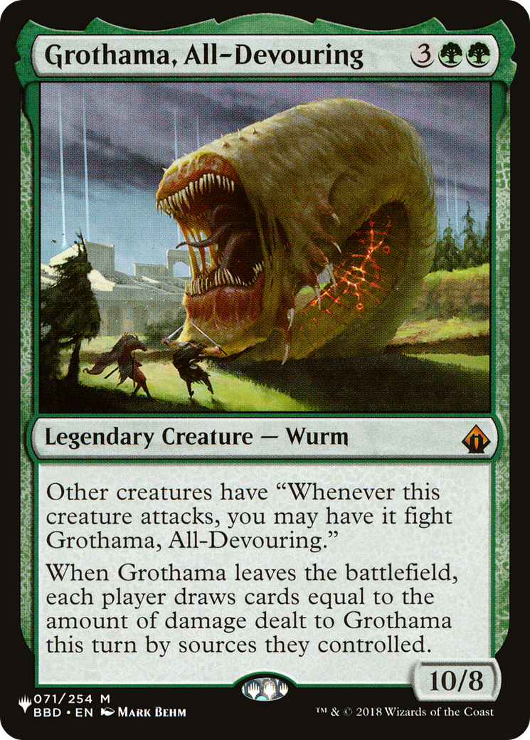 Grothama, All-Devouring [The List] | Grognard Games