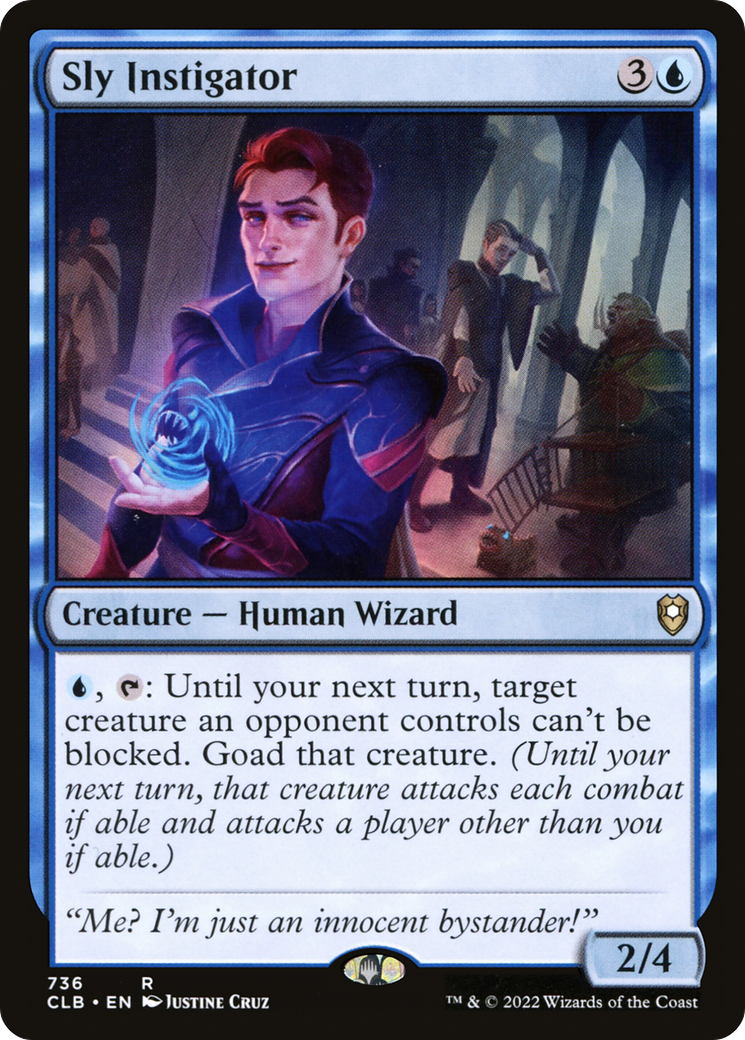 Sly Instigator [Commander Legends: Battle for Baldur's Gate] | Grognard Games