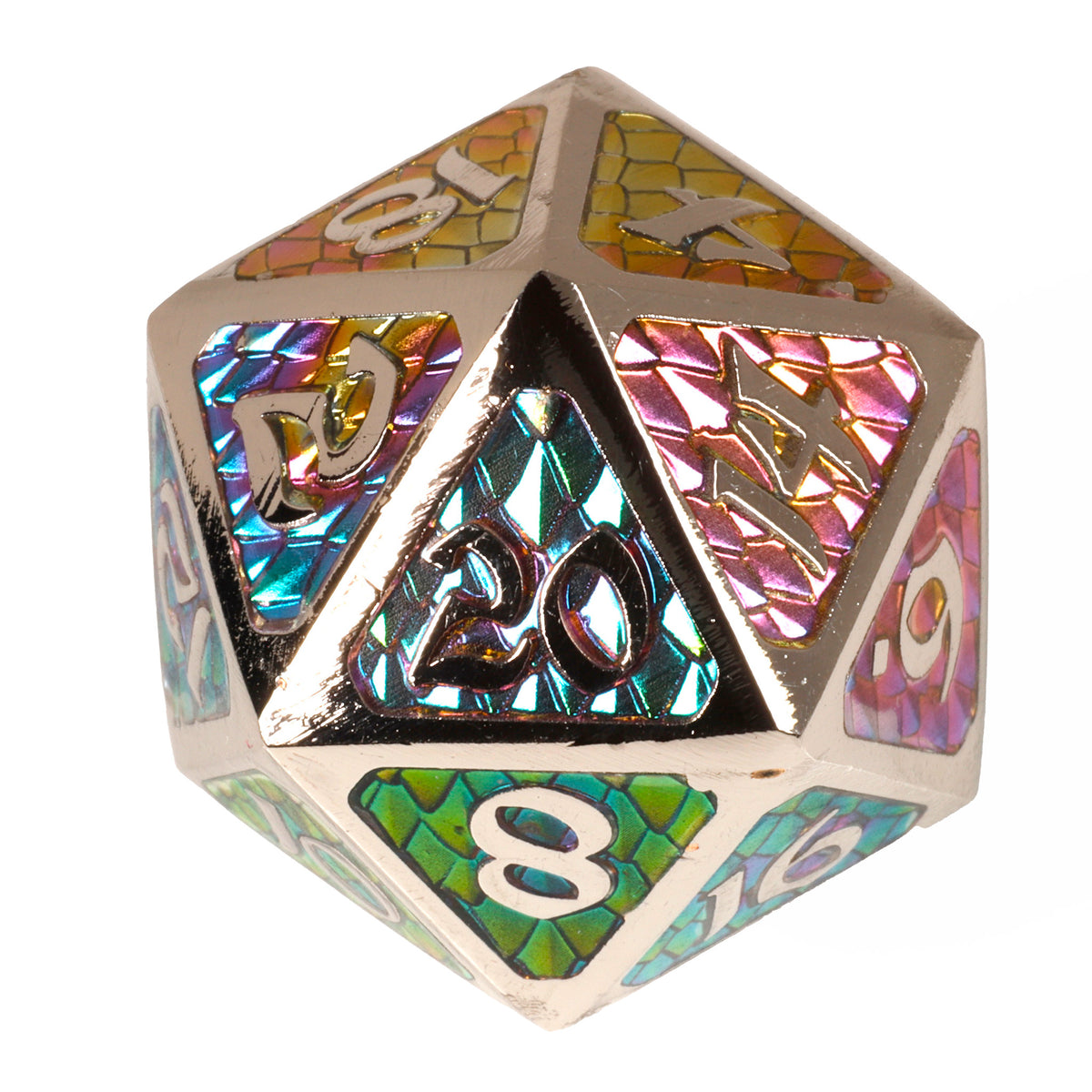 Die Hard Dice Dire d20 - Drakona Khaos Aether | Grognard Games