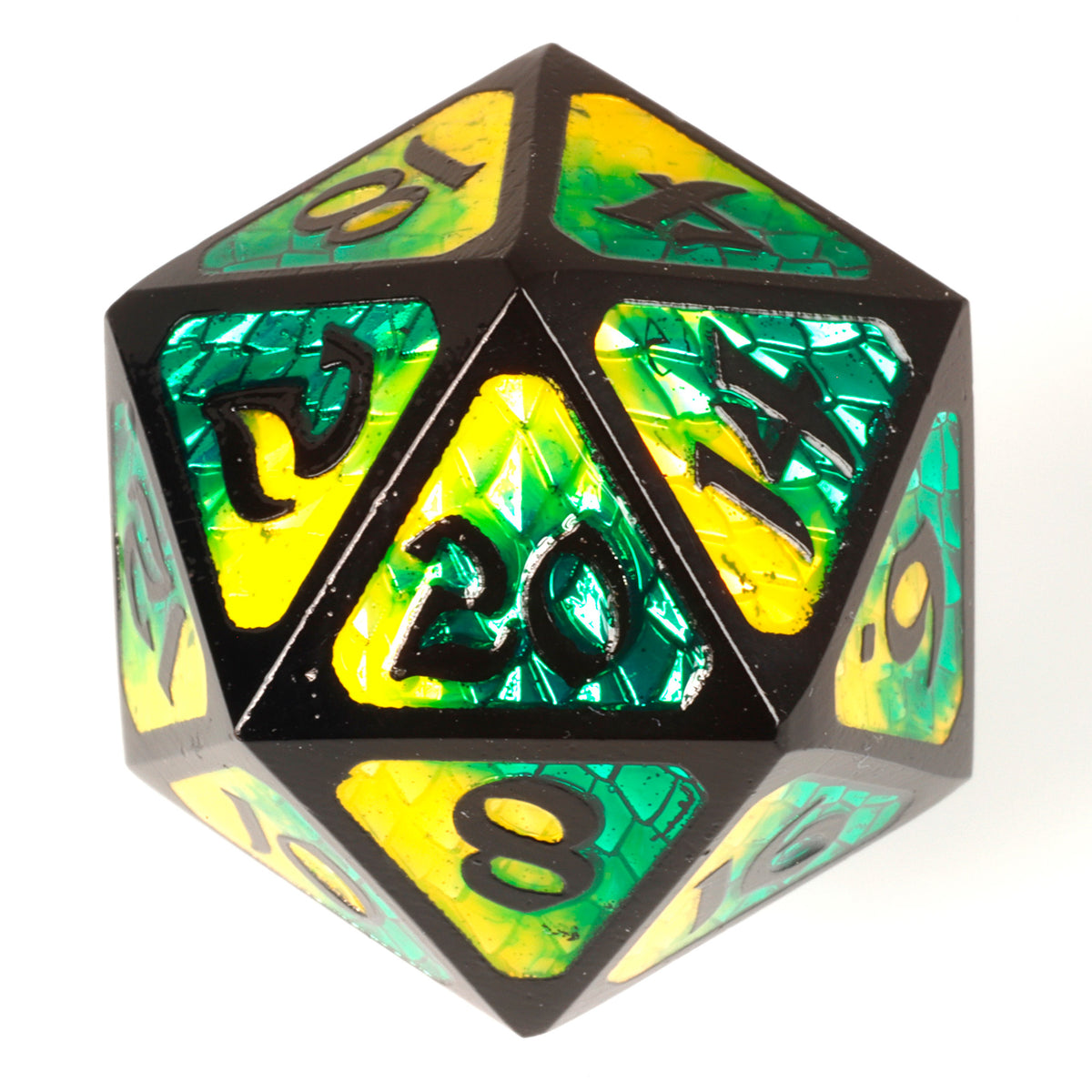 Die Hard Dice Dire d20 - Drakona Embers Bacu | Grognard Games