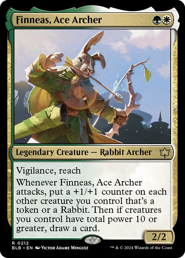 Finneas, Ace Archer [Bloomburrow] | Grognard Games