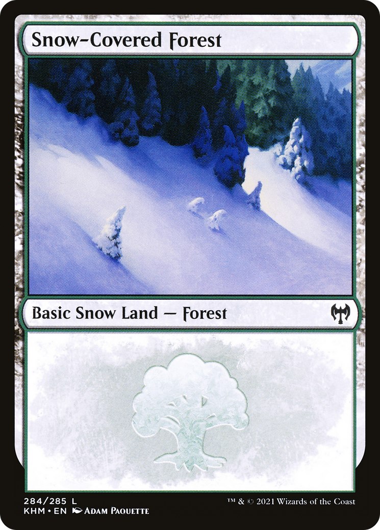 Snow-Covered Forest (284) [Kaldheim] | Grognard Games
