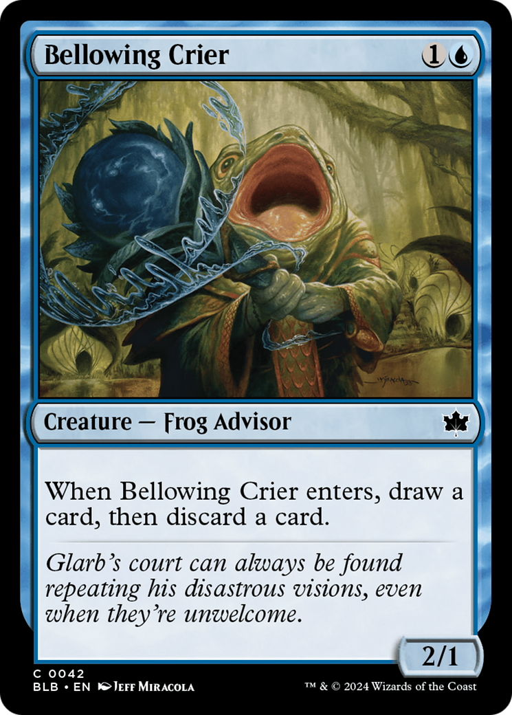 Bellowing Crier [Bloomburrow] | Grognard Games