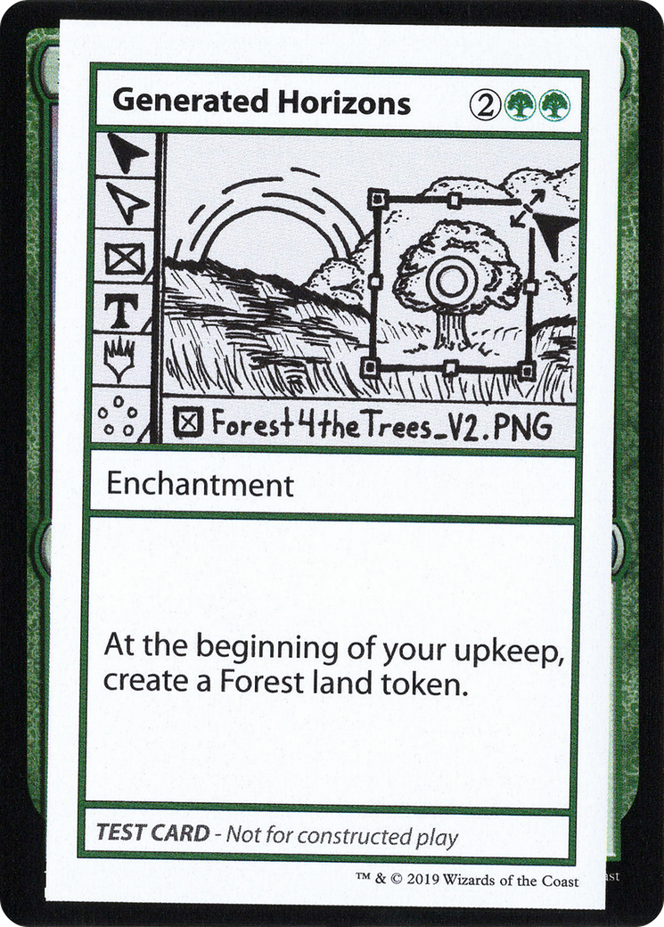 Generated Horizons (2021 Edition) [Mystery Booster Playtest Cards] | Grognard Games