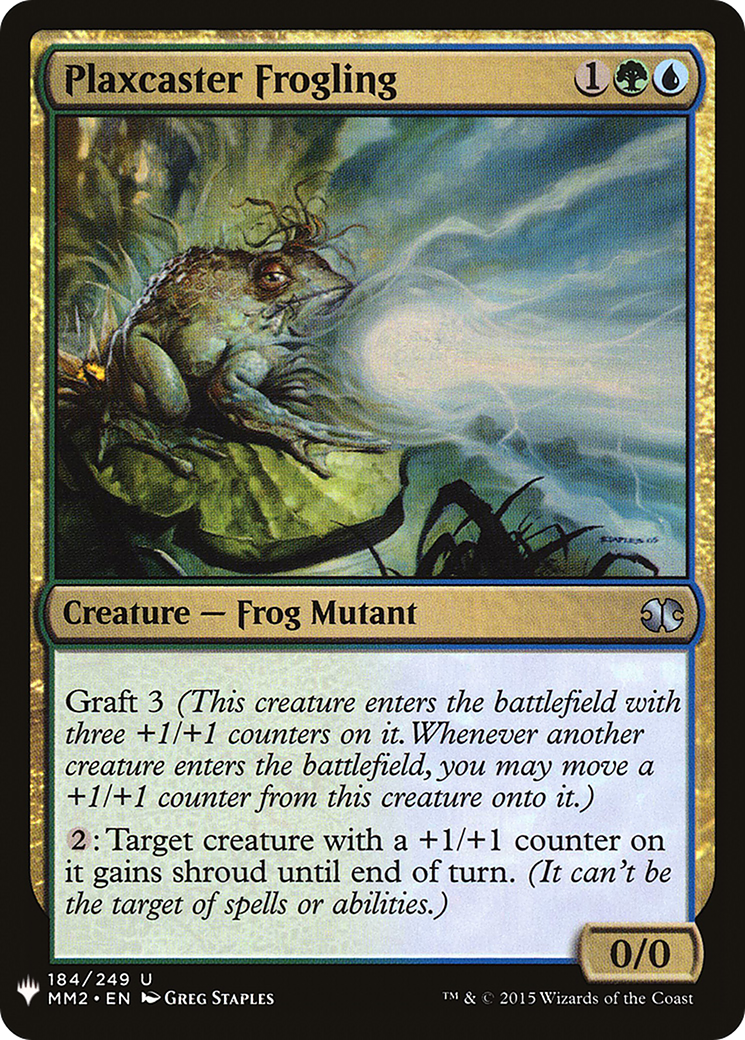 Plaxcaster Frogling [Mystery Booster] | Grognard Games