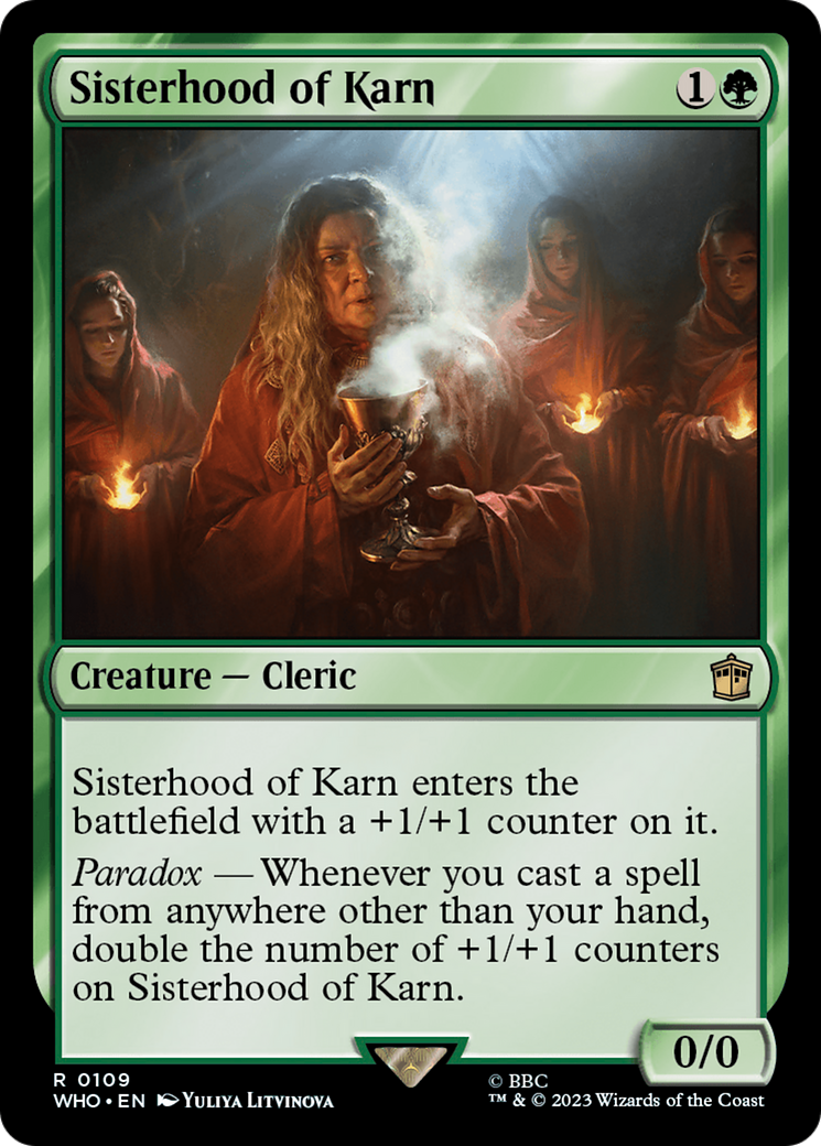 Sisterhood of Karn [Doctor Who] | Grognard Games