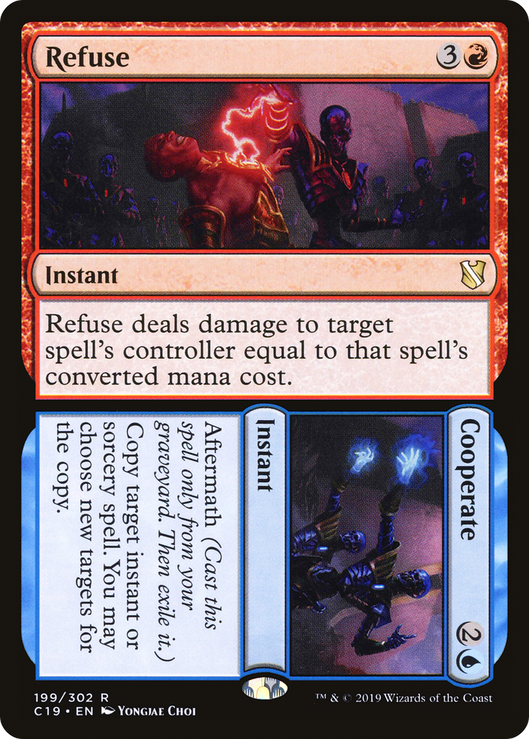 Refuse // Cooperate [Commander 2019] | Grognard Games