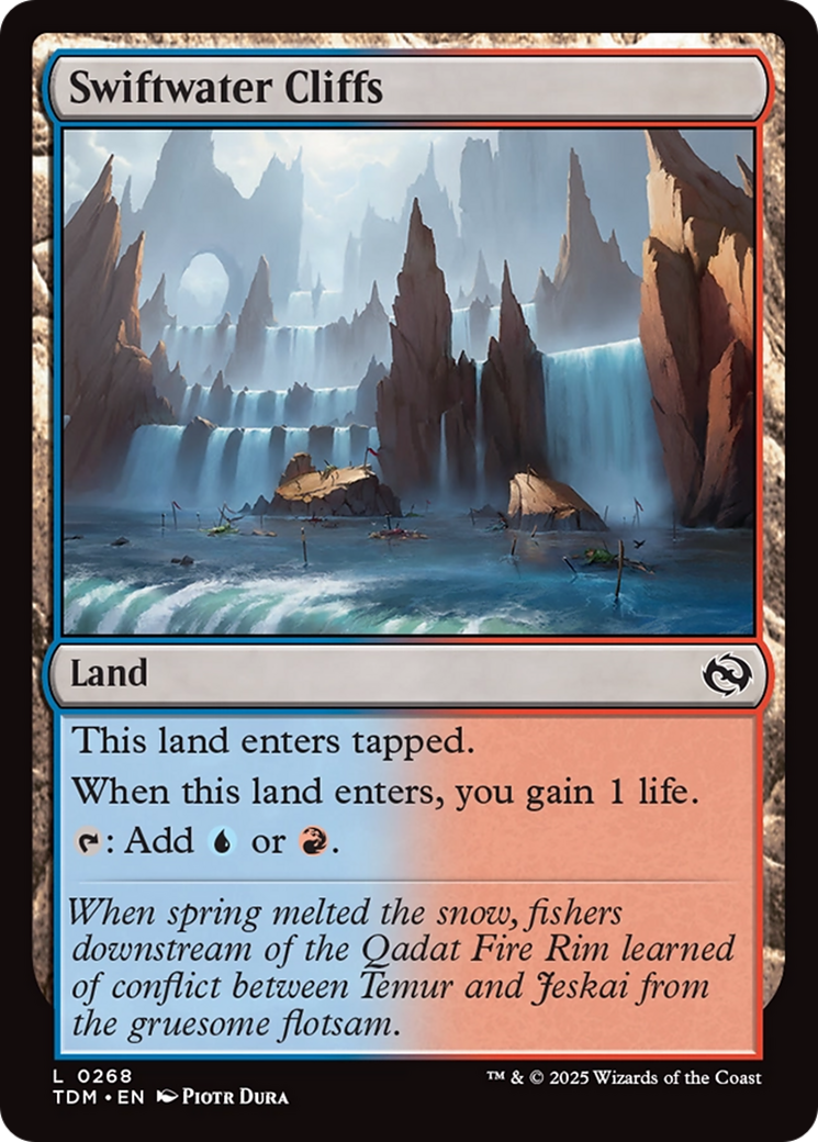 Swiftwater Cliffs [Tarkir: Dragonstorm] | Grognard Games