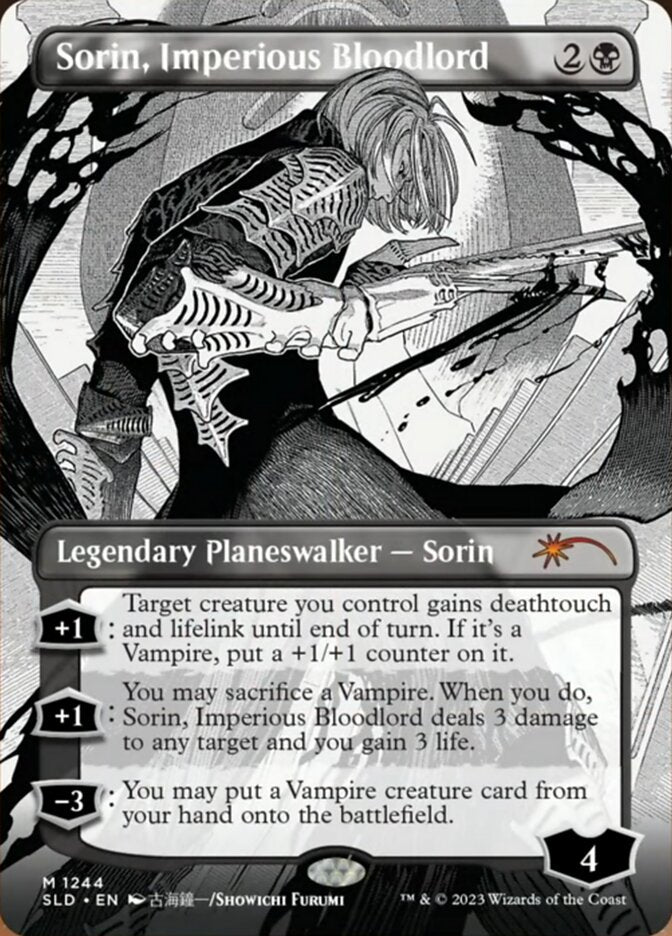 Sorin, Imperious Bloodlord (Borderless) [Secret Lair Drop Series] | Grognard Games