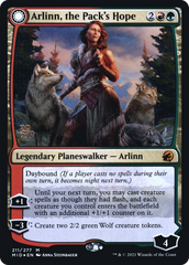 Arlinn, the Pack's Hope // Arlinn, the Moon's Fury [Innistrad: Midnight Hunt Prerelease Promos] | Grognard Games