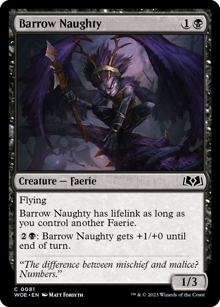 Barrow Naughty [Wilds of Eldraine] | Grognard Games