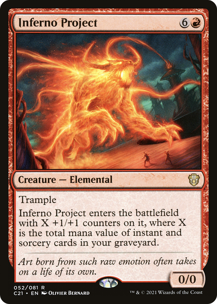 Inferno Project [Commander 2021] | Grognard Games