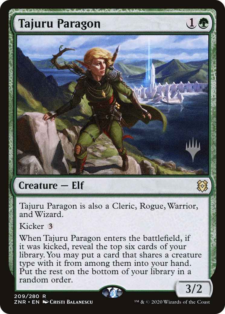 Tajuru Paragon (Promo Pack) [Zendikar Rising Promos] | Grognard Games