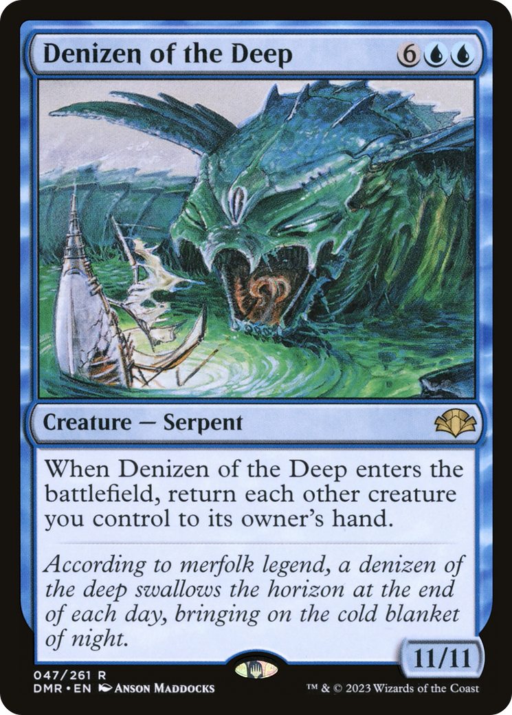 Denizen of the Deep [Dominaria Remastered] | Grognard Games