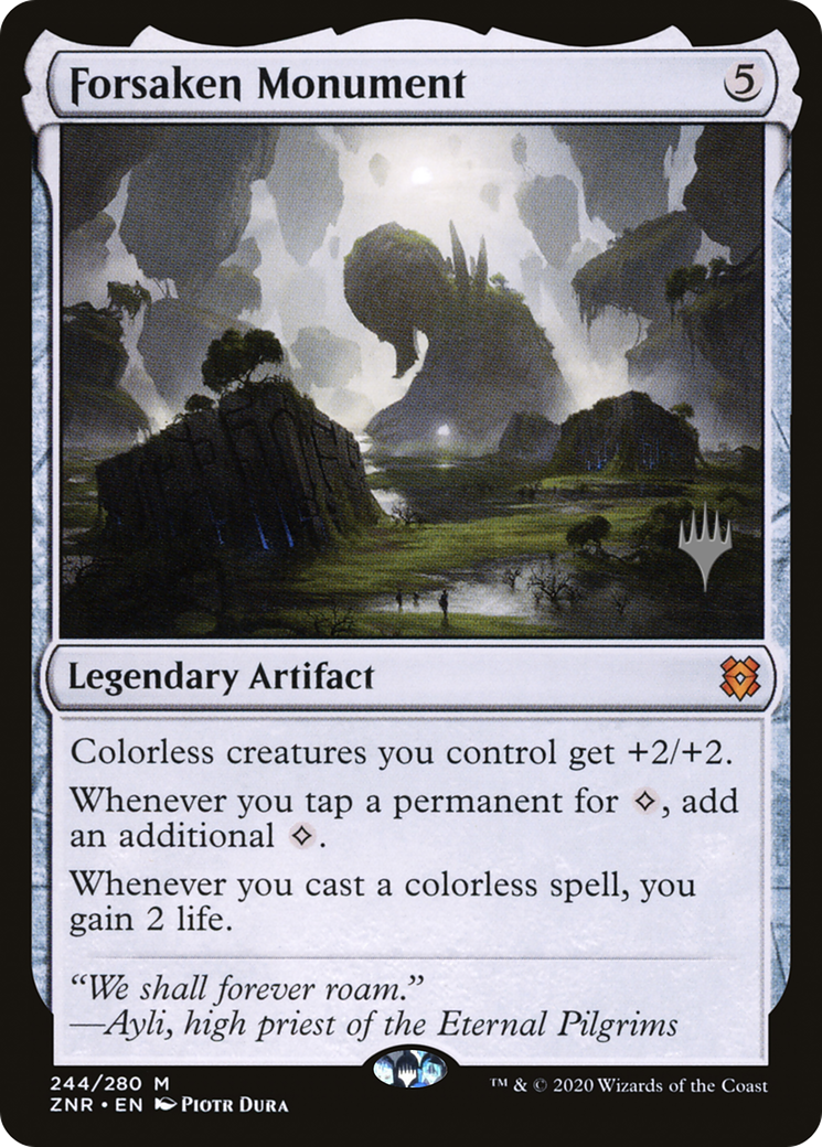Forsaken Monument (Promo Pack) [Zendikar Rising Promos] | Grognard Games