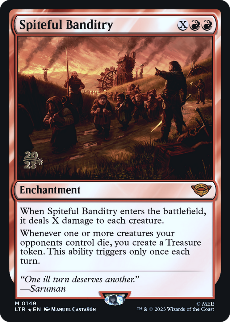 Spiteful Banditry [The Lord of the Rings: Tales of Middle-Earth Prerelease Promos] | Grognard Games