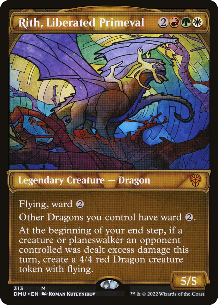 Rith, Liberated Primeval (Showcase) [Dominaria United] | Grognard Games