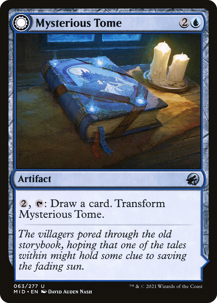 Mysterious Tome // Chilling Chronicle [Innistrad: Midnight Hunt] | Grognard Games