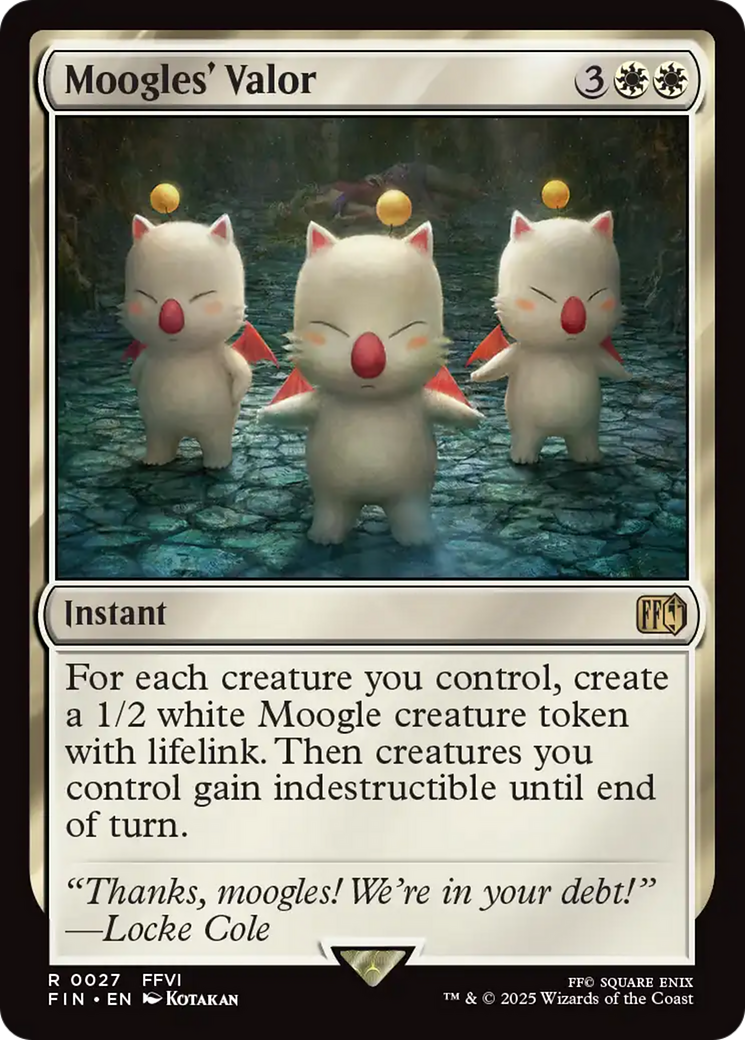 Moogles' Valor (FIN-027) - FINAL FANTASY | Grognard Games