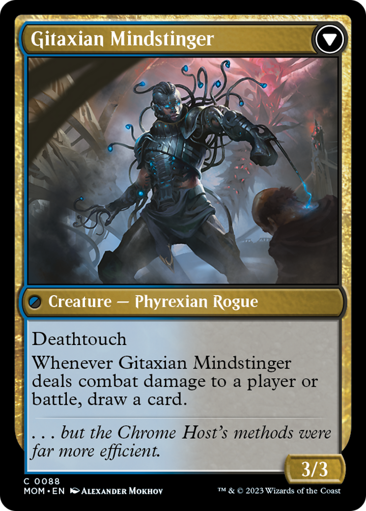 Aetherblade Agent // Gitaxian Mindstinger [March of the Machine] | Grognard Games