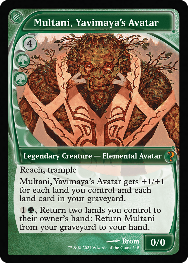 Multani, Yavimaya's Avatar (Future Sight) [Mystery Booster 2] | Grognard Games