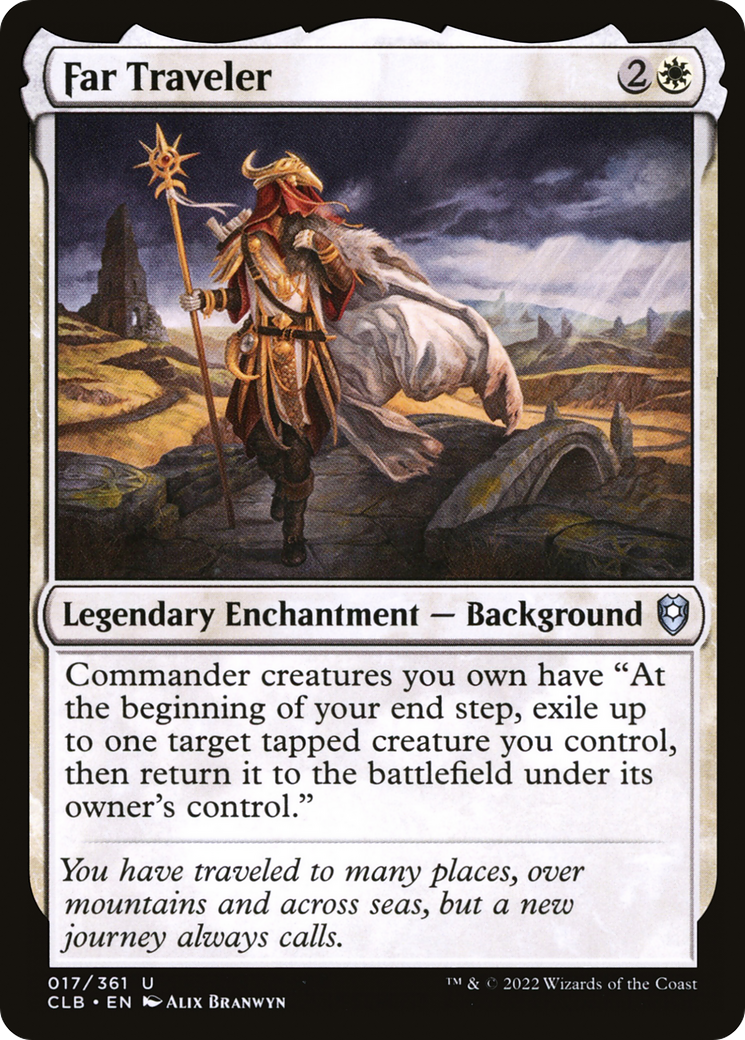 Far Traveler [Commander Legends: Battle for Baldur's Gate] | Grognard Games