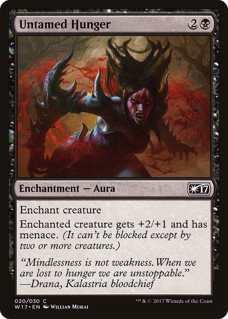 Untamed Hunger [Welcome Deck 2017] | Grognard Games