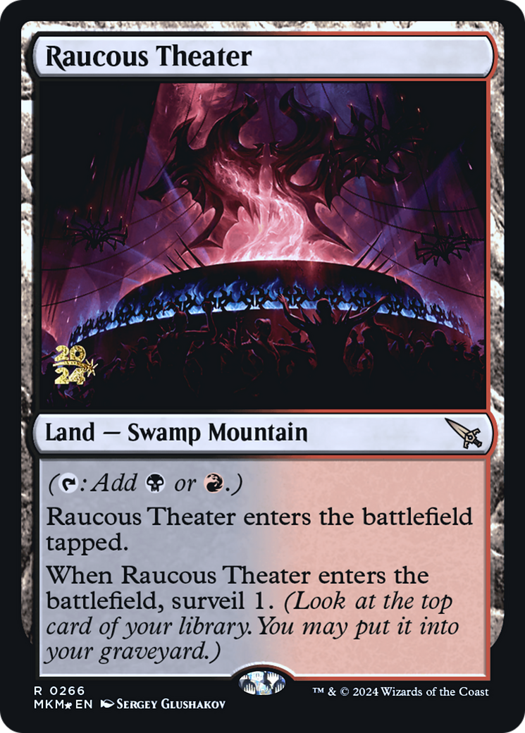 Raucous Theater [Murders at Karlov Manor Prerelease Promos] | Grognard Games