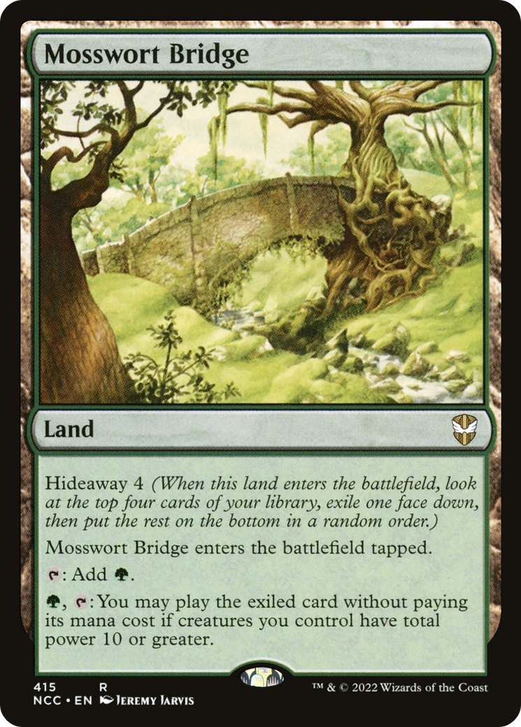 Mosswort Bridge [Streets of New Capenna Commander] | Grognard Games