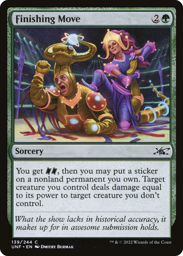 Finishing Move [Unfinity] | Grognard Games