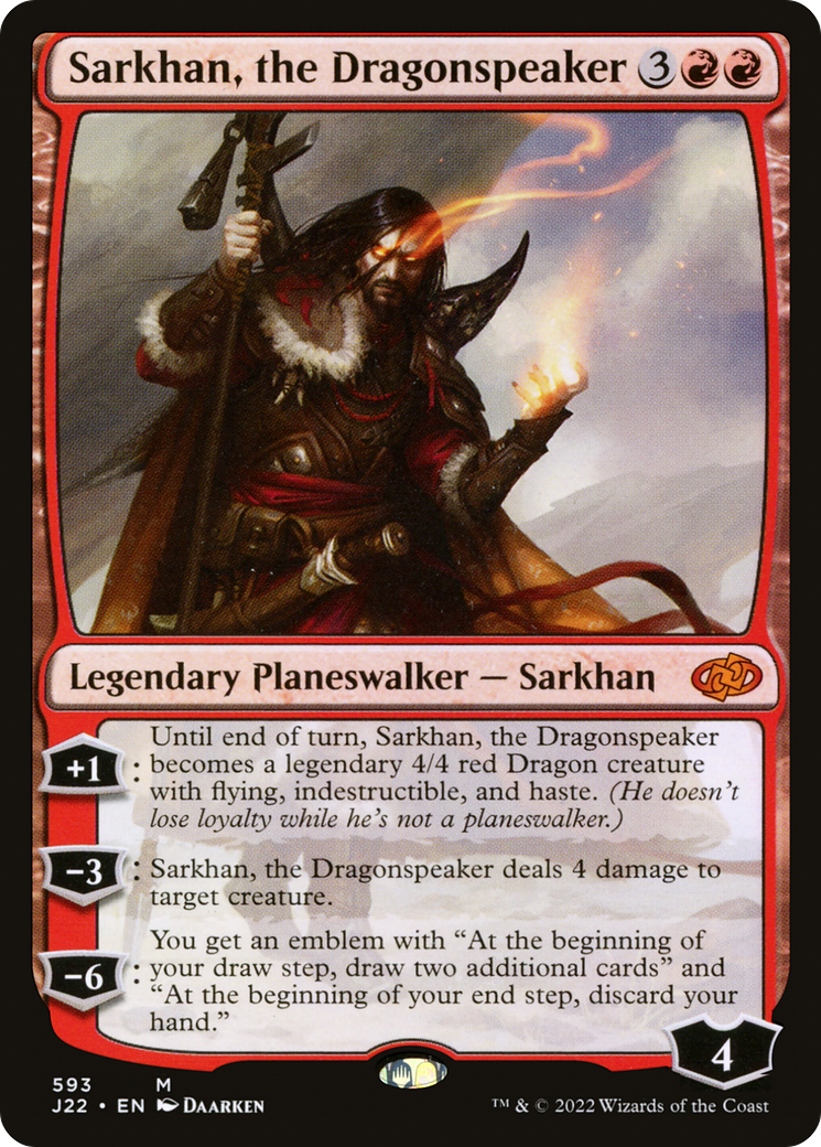Sarkhan, the Dragonspeaker [Jumpstart 2022] | Grognard Games