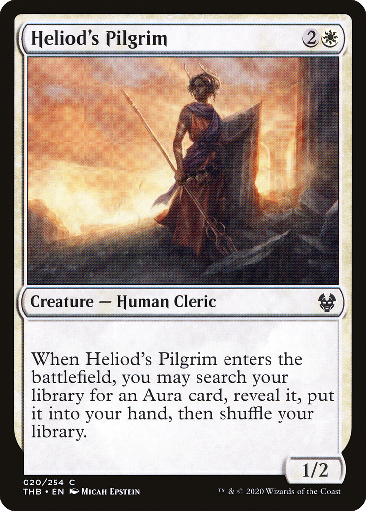 Heliod's Pilgrim [Theros Beyond Death] | Grognard Games