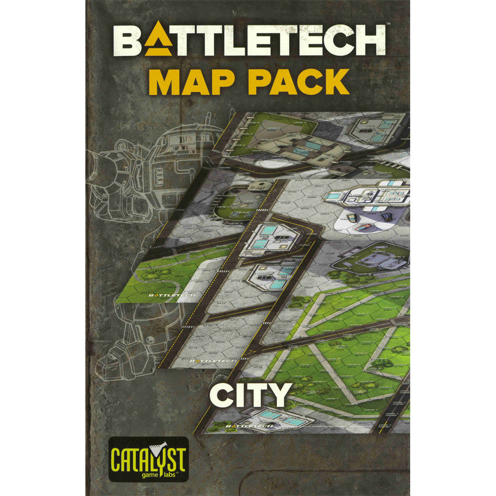 BattleTech 35155 Map Pack - City | Grognard Games