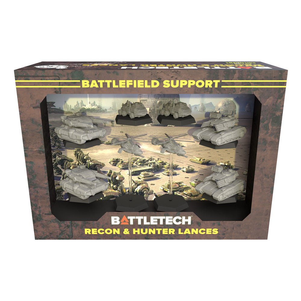 BATTLETECH: CAT35753 BATTLEFIELD SUPPORT: RECON & HUNTER LANCES | Grognard Games