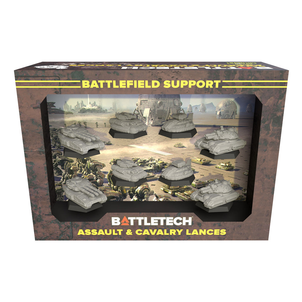 BATTLETECH: CAT35756 BATTLEFIELD SUPPORT: ASSAULT & CAVALRY LANCES | Grognard Games