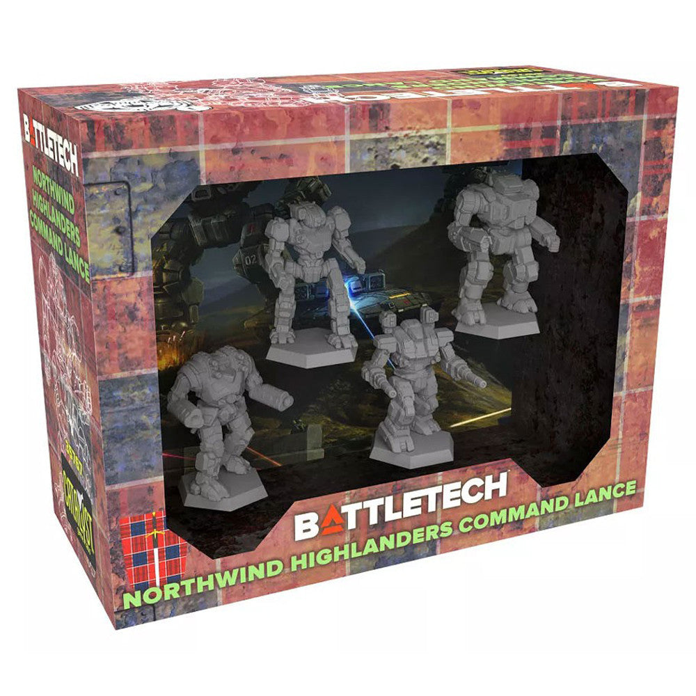 Battletech CAT35767 Northwind Highlanders Command Lance | Grognard Games