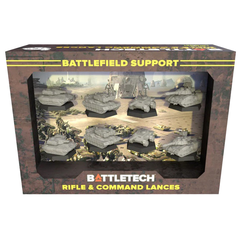 BATTLETECH: CAT35777 BATTLEFIELD SUPPORT: RIFLE & COMMAND LANCES | Grognard Games