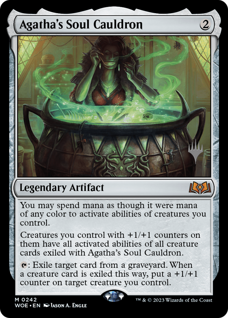 Agatha's Soul Cauldron (Promo Pack) [Wilds of Eldraine Promos] | Grognard Games