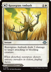 Razorgrass Ambush // Razorgrass Field [Modern Horizons 3] | Grognard Games