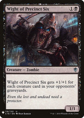 Wight of Precinct Six [Mystery Booster] | Grognard Games