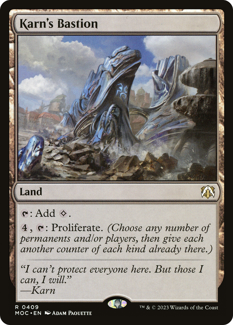 Karn's Bastion [March of the Machine Commander] | Grognard Games