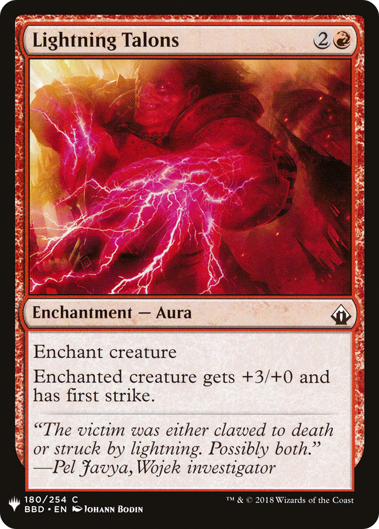 Lightning Talons [Mystery Booster] | Grognard Games