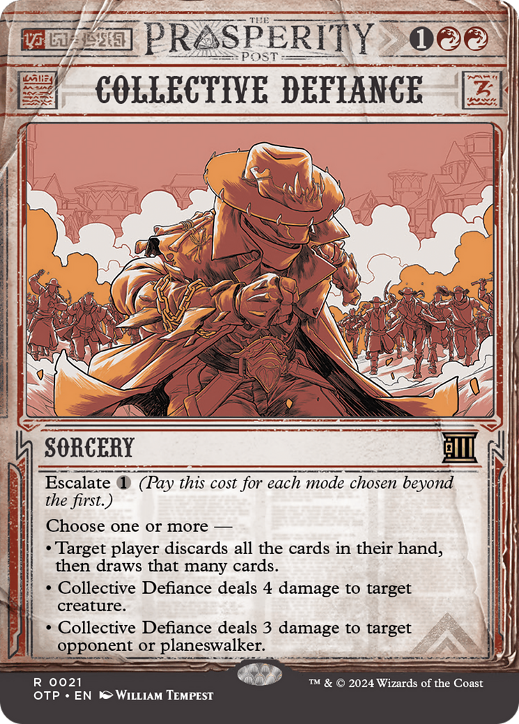 Collective Defiance [Outlaws of Thunder Junction: Breaking News] | Grognard Games