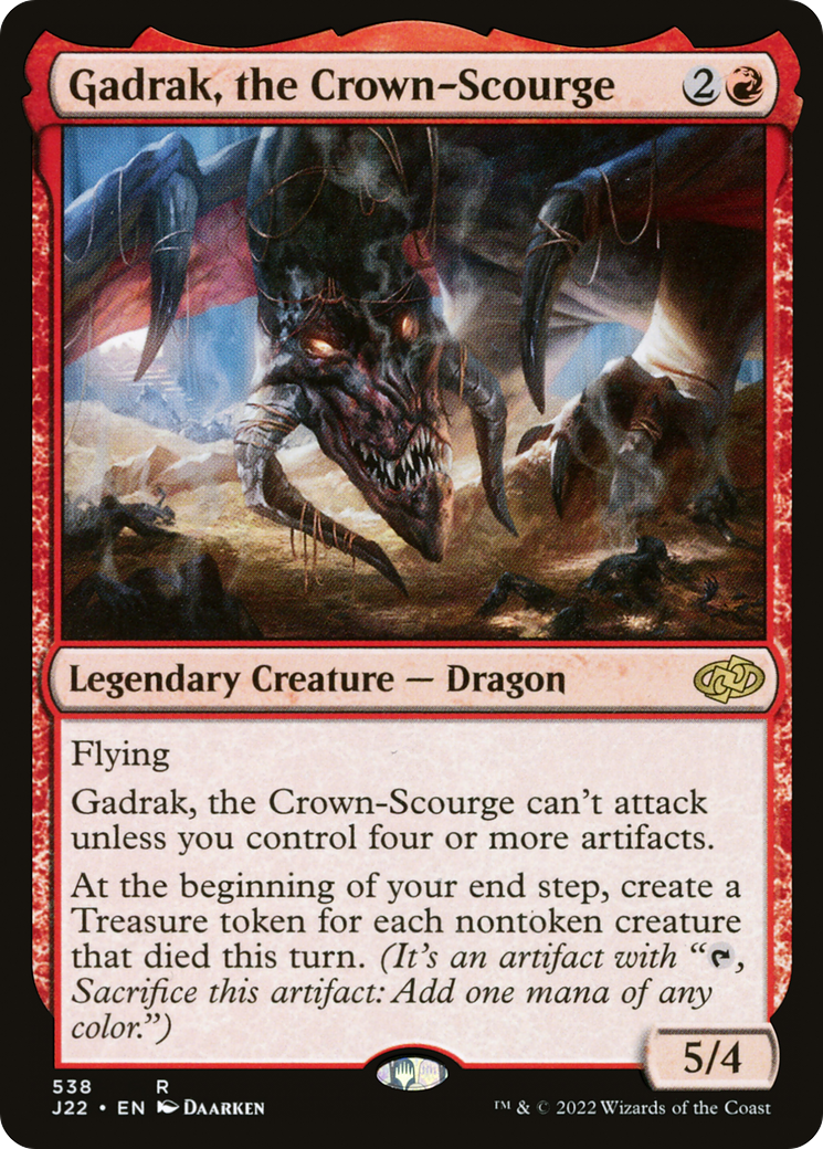 Gadrak, the Crown-Scourge [Jumpstart 2022] | Grognard Games