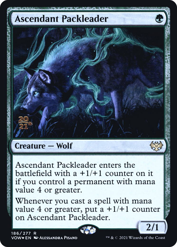 Ascendant Packleader [Innistrad: Crimson Vow Prerelease Promos] | Grognard Games